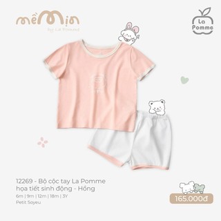 La pomme AW2025 BST full Bộ cộc tay La Pomme êm dịu cho bé T8.2.3