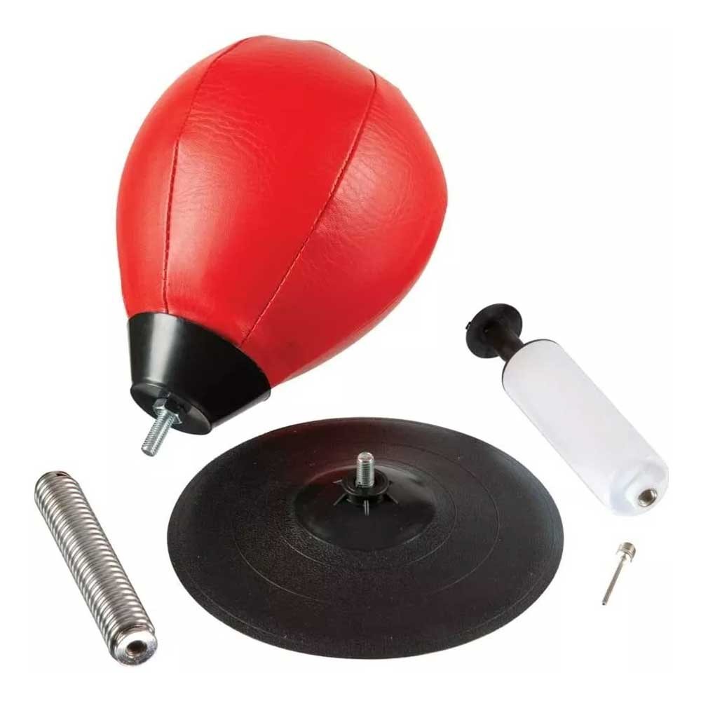 Tabletop Desktop Mini Punching Bag Boxing Bag Punch Ball Stress Relief Red
