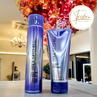 Dầu gội xả tím khử ánh vàng Platinum Blonde Shampoo Paul Mitchell 300ml/200ml [ TN ]