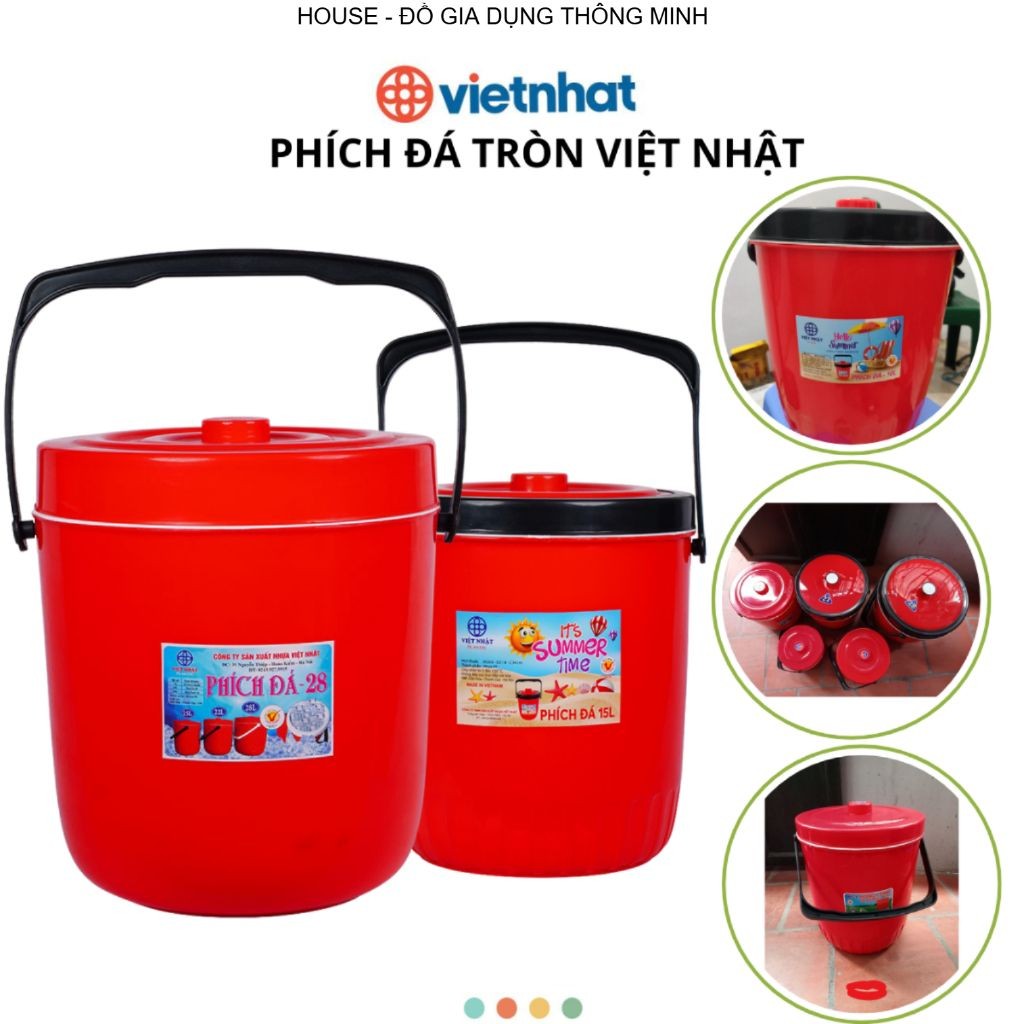 Phích Đá Tròn Nhiều Dung Tích Chính Hãng VIỆT NHẬT
