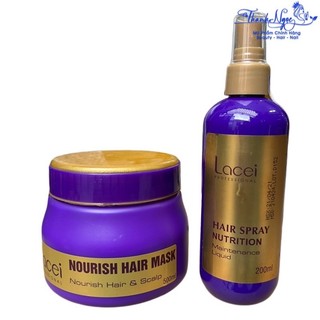 🇻🇳 Combo hấp và xịt dưỡng Lacei 500ml/200ml [ TN ]