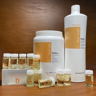 Combo 3 sản phẩm Dầu gội, hấp dầu và huyết thanh dưỡng tóc Fanola Nutricare [ TN ]