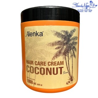 Dầu hấp ủ tóc siêu mượt Coconut Hair Care Cream Alenka 1000ml [ TN ]