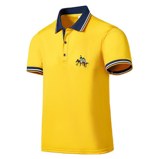 [Plus Size] 9XL 8XL Nam Tay Ngắn Thêu Áo Sơ Mi Polo Công Sở Golf Oversize