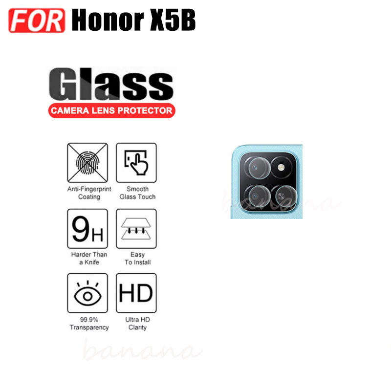 Phim Kính Cường Lực 3 TRONG 1 Honor X5B Cho Honor X7C X7B X6B X8B Kính Bảo Vệ Màn Hình Toàn Bộ + Phim Ống Kính Máy Ảnh + Phim Mặt Sau