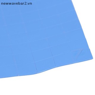 [Mới] 100 Miếng Lót Nhiệt 10 * 10 * 0.5 Mm GPU Tản Nhiệt CPU Tấm Silicon Dẫn Điện Làm Mát.