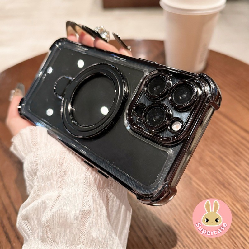 Ốp điện thoại chống sốc mạ từ tính sang trọng cho Google Pixel 10 9 8 7 Pro XL 9A 8A 7A GooglePixel10 GooglePixel9 GooglePixel8 Vỏ bảo vệ gia cố