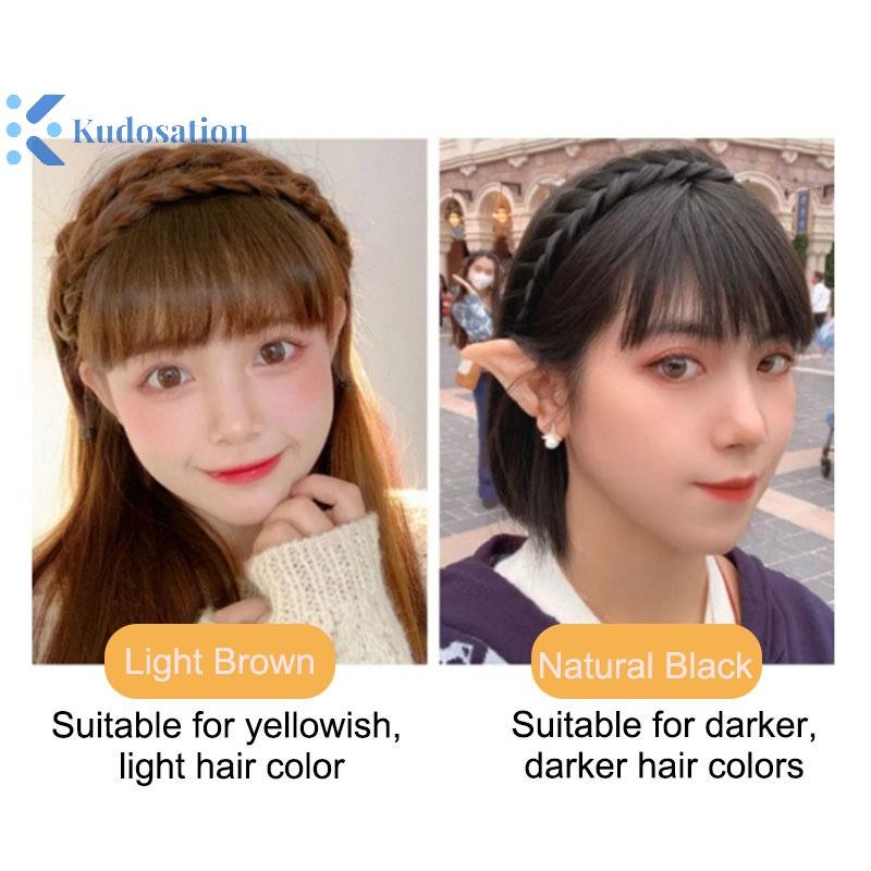Kudosation Vòng Rộng Phụ Kiện Tóc Thời Trang Co Giãn Chống Trơn Trượt Dành Cho Nữ Và Bé Gái
