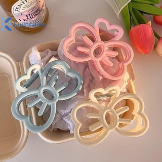 Kudosation Dễ Thương Nơ Nhựa Vuốt Kẹp Kẹo Màu Cua Cho Bé Gái Ngọt Vuốt Tóc Phụ Kiện Tóc
