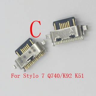 5-10 Cái Cắm Kết Nối USB Cho LG K41S K61 K50S K51S K92 K51 Stylo 5 7 K42 K52 K62 K60 Sạc Dock Sạc Cổng Q740 Q720 K420 K520 K525