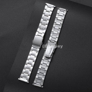 Dây đeo đồng hồ bằng thép không gỉ 16-22mm 5 hạt Jubilee Band 16mm 17mm 18mm 19mm Dây đeo đồng hồ đàn hồi 20mm 21mm cho đồng hồ thạch anh Đồng hồ cơ nam nữ