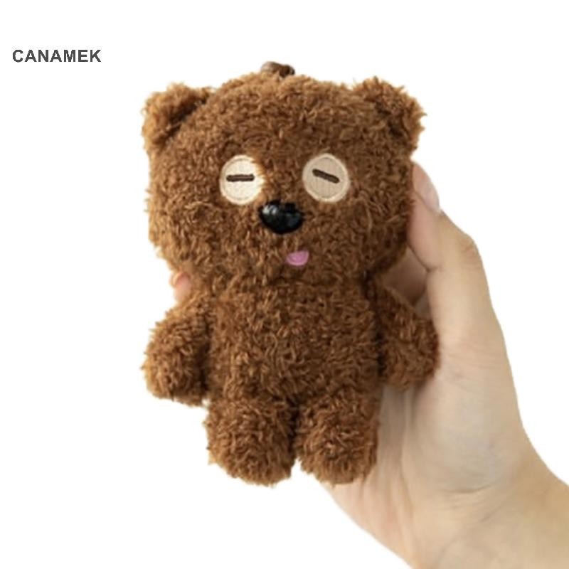 Canaanek 1 Hoạt Hình Gấu Nhỏ Có Mũ Trùm Đầu Búp Bê Móc Khóa Mặt Dây Chuyền Sang Trọng Búp Bê Móc Khóa Ba Lô Mặt Dây Chuyền Phụ Kiện Quà Tặng Cho Trẻ Em CSF
