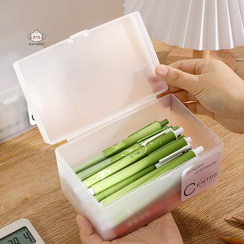 Maybest Hộp Nhựa Trong Suốt Kpop Hộp Bảo Quản Thẻ Ảnh Trong Mờ Kpop Hộp Bảo Quản Thẻ Ảnh Để Bàn Hộp Đựng Mỹ Phẩm {VN}