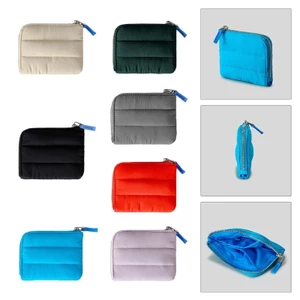 Exhila Hợp Thời Trang Quilty Thẻ Tổ Chức Ví Đựng Tiền Xu Dành Cho Nữ Yêu Thẩm Mỹ Nhật Bản