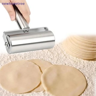 Ntvn Thép Không Gỉ Đôi Cán Pin Chống Dính Bột Bánh Ngọt Con Lăn Nhà Bếp Bánh Bao Máy Bánh Mì Pizza Bánh Dụng Cụ Nướng Bánh OIK