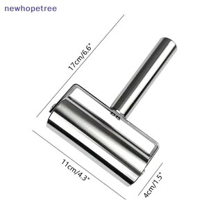 Ntvn Thép Không Gỉ Đôi Cán Pin Chống Dính Bột Bánh Ngọt Con Lăn Nhà Bếp Bánh Bao Máy Bánh Mì Pizza Bánh Dụng Cụ Nướng Bánh OIK