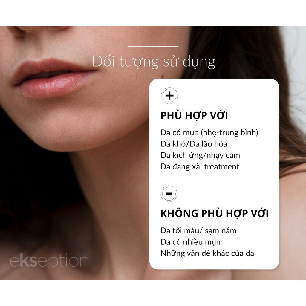 Mô tả Serum Ekseption Hyaluronic B5, HA + 5% B5 dưỡng ẩm phục hồi da 75ml không gây bết dính - 5