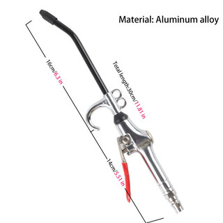 Súng Xịt Hơi A-09 Thép Không Gỉ 187PSI - Áp Lực Mạnh Lẽo Bền Dài Cho Máy Nén Khí