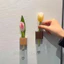 Nhãn dán tủ lạnh văn hóa hoa từ tính Sắp xếp hoa Trang trí ba chiều