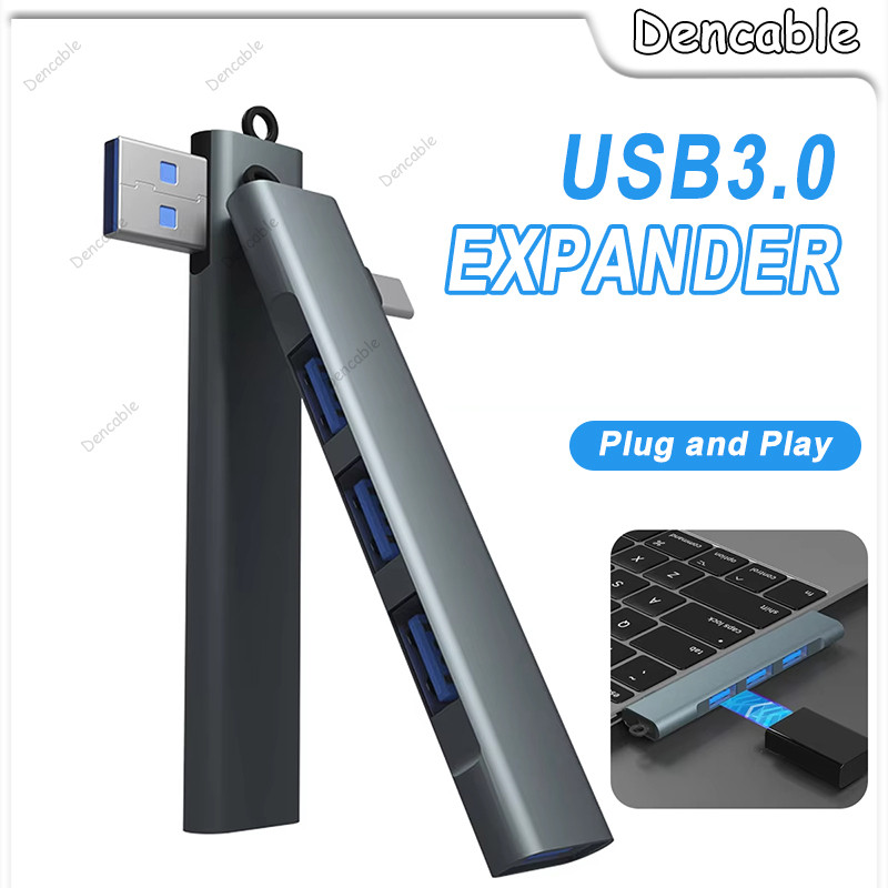 4 trong 1 Không Dây USB3.0 HUB Expender Di Động Đa Năng Docking Station ...