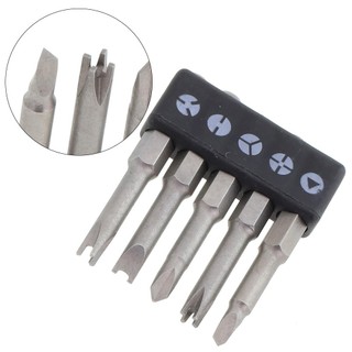 [Fuxin] Bộ 5 tuốc nơ vít hình đặc biệt U Y Shape Triangle 50mm tuốc nơ vít
