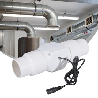 Com * Quạt ống dẫn thân bằng sắt Quạt nội tuyến 12V để hút khói nhanh trong nhà hàng