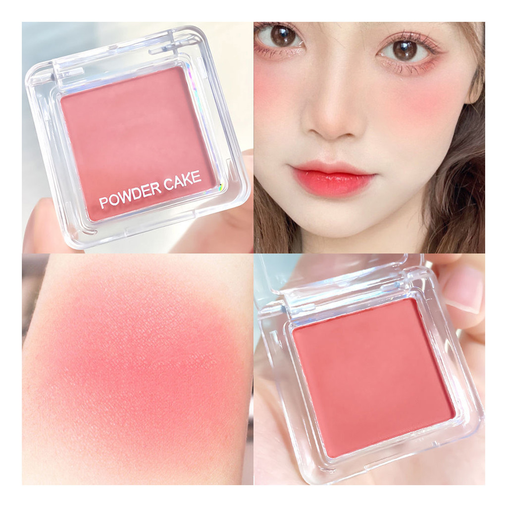 Bảng phấn má hồng mặt sắc tố cao Smooth Soft Light và trang điểm mỏng