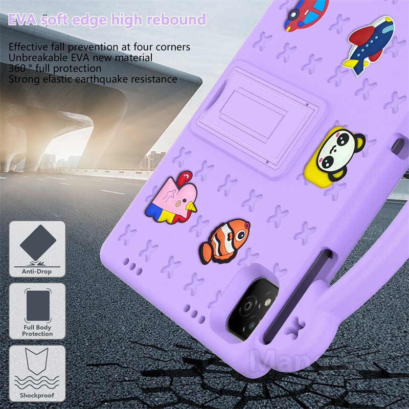 Ốp Lưng Cho Infinix Xpad 11inch 2024 X1101 Máy Tính Bảng Trẻ Em An Toàn Trẻ Em Tay Cầm Đứng Vỏ An Toàn Sinh Viên Bảo Vệ Cầm Tay Giá Đỡ Học Tập Trẻ Em Học Sinh Nghiên Cứu Chống Sốc Bao