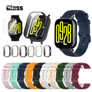 [Vỏ bảo vệ + Dây đeo đồng hồ + Phim cường lực] Thích hợp cho Xiaomi Redmi Watch 5 Active, Dây đeo dự phòng, Dây đeo silicon, Bảo vệ màn hình
