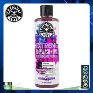 Nước rửa xe ô tô wax bóng Chemical Guys Extreme Body Wash & Wax 473ml, đậm đặc, siêu sạch