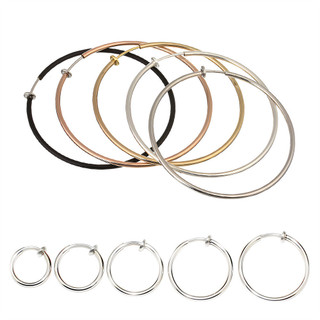 Bông tai tròn, khuyên tai to, khuyên tai không lỗ tai, khuyên tai mùa xuân, khuyên tai không xỏ lỗ thời trang, HOT SALE