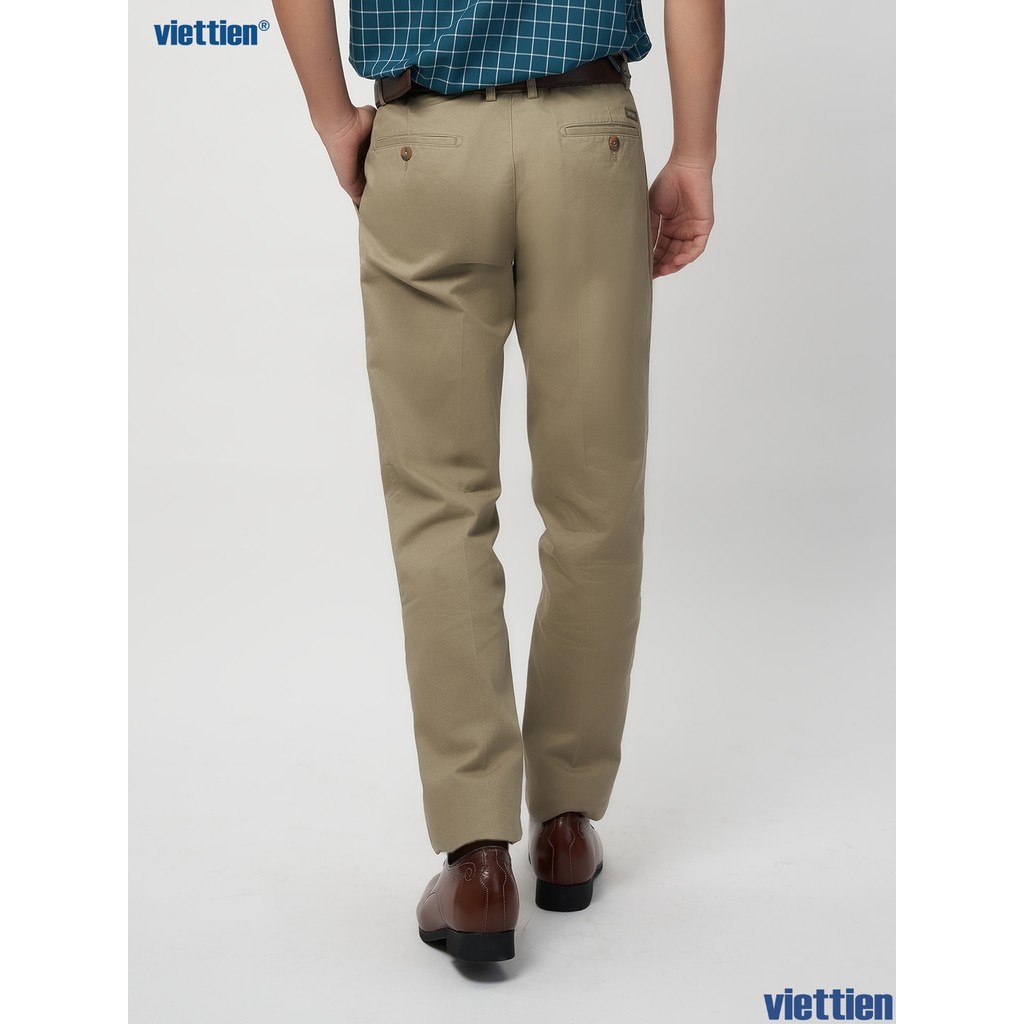 Quần khaki 0ly VIETTIEN SMART CASUAL vải Cotton phom regular VT00000129