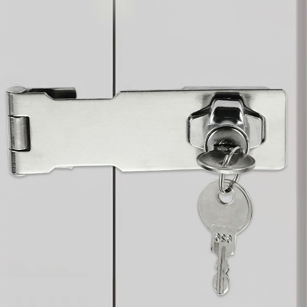 Ổ Khóa Cửa Tủ Không Cần Đục Lỗ Kèm Chìa Tiện Dụng Cho Văn Phòng / Tủ Chén