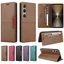 Ốp Lật Cho Case for Sony Xperia 1 VIII VII VI 5 IV 10 V III II 2 3 4 5 6 7 8 5G Splice Color PU Leather Cover Magnetic Wallet With Card Slots Soft TPU Bumper Shell Mobile Vỏ Da PU Màu Ghép Hình Ví Có Khe Cắm Thẻ Đứng Vỏ TPU Mềm Vỏ Điện Thoại Di Động