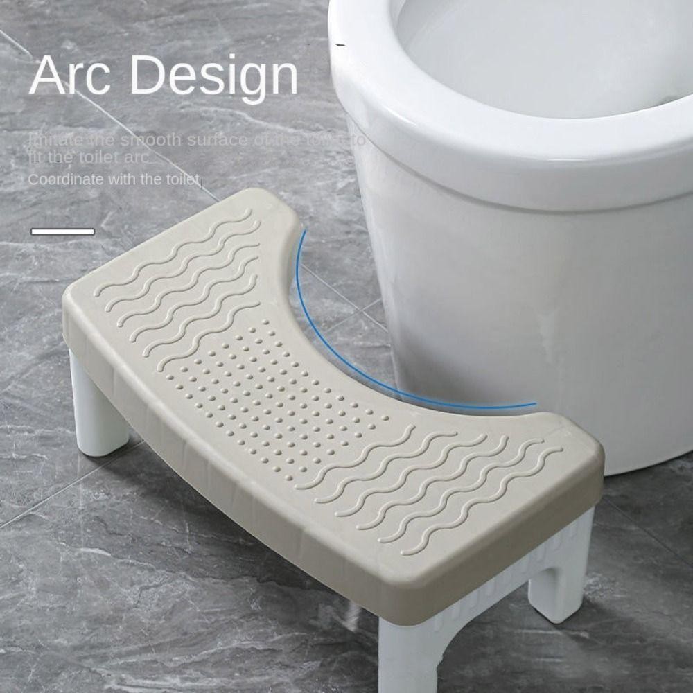 Ghế ngồi vệ sinh NEAVERLER, Ghế ngồi vệ sinh di động bằng nhựa, Ghế đẩu chân chống trượt di động dành cho người lớn
