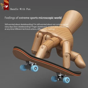 Finger SkateBoard Fingerboard Stents Finger Skate Set VN