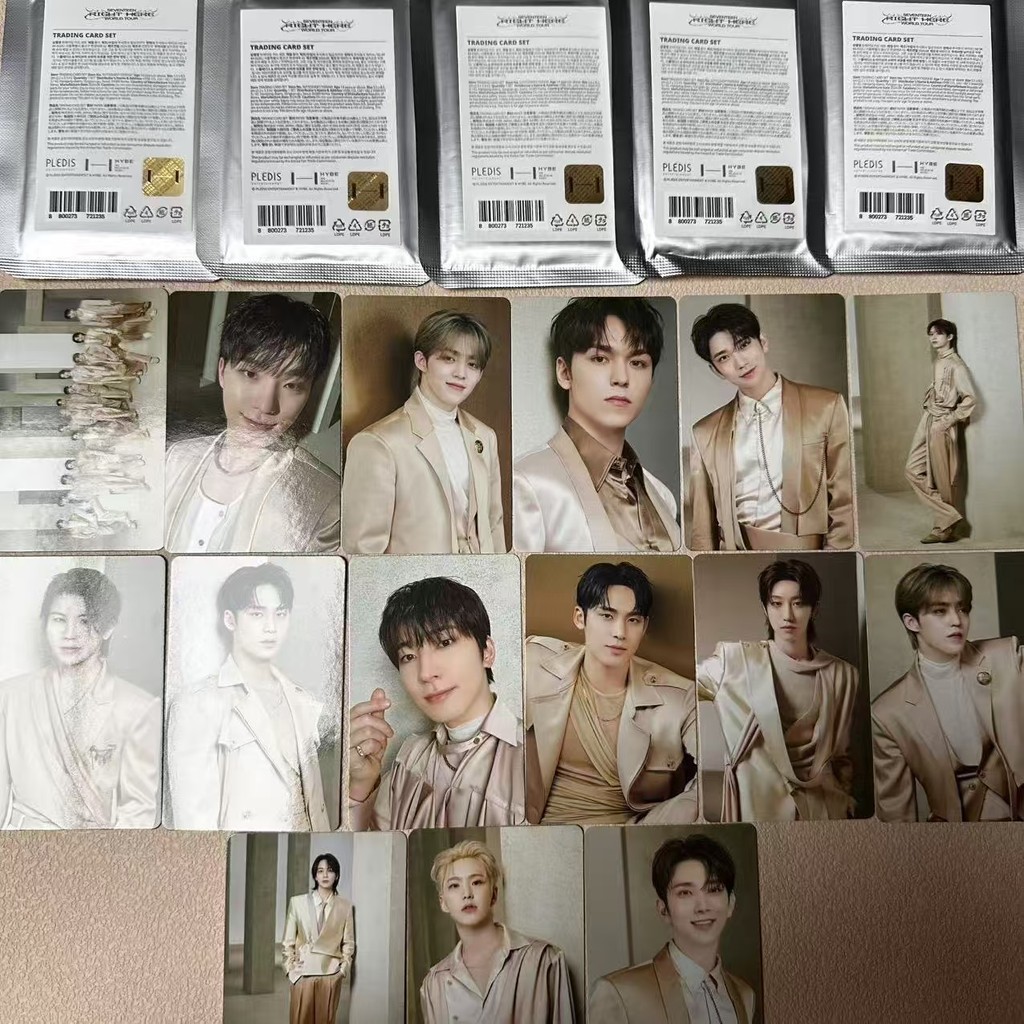 Seventeen Right Here World Tour 2024 Trading Card Photocard Thương Hiệu Mới Kín