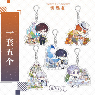 Móc Khoá, Mô Hình Standee Game Light and Night Osborn Jesse Charlie Evan Sariel Trang Trí Bàn Học, Làm Việc