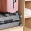 OLVIDO 50 Chiếc Bảo Vệ Bánh Xe Hành Lý, Đàn Hồi Chống Mài Mòn Hành Lý Đa Năng Bánh Xe, Chống Trơn Trượt Giảm Tiếng Ồn Hộp Xe Đẩy Dùng Một Lần Bánh Bao Cho Phụ Kiện Hành Lý