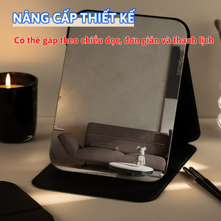 Gương Mỹ Phẩm Gấp Gọn Bunnies House, Điều Chỉnh Độ Nghiêng, Tiện Lợi.