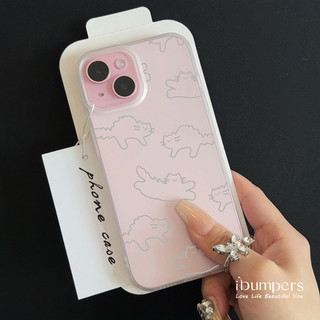 ibumpers Ốp Điện Thoại iPhone Playful Đơn Giản Họa Tiết Mèo Ốp Lưng Trong Suốt Nhám Mờ Chống Bẩn Chống Sốc Cho IPhone 16 15 14 12 13 11 Pro Max IP 7 8 Plus X XS XR