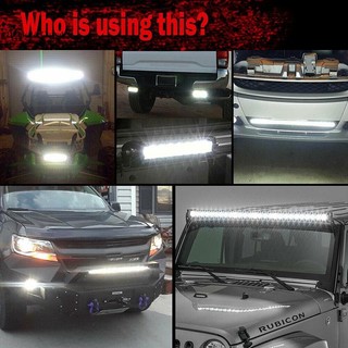 Diaper & CORED 8inch 18W LED Work Light Bar Flood Spot Beam Offroad 4WD SUV Lái xe Đèn sương mù YTH