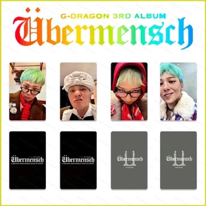 PS1 4 Cái / bộ G-DRAGON Ubermensch LOMO Card FAM ZONE Buổi Hòa Nhạc Bưu Thiếp Bộ Sưu Tập Ngôi Sao Ngoại Vi SP1