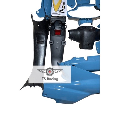 Dàn áo wave alpha - wave nhỏ xám xi măng - tặng team 3 lớp