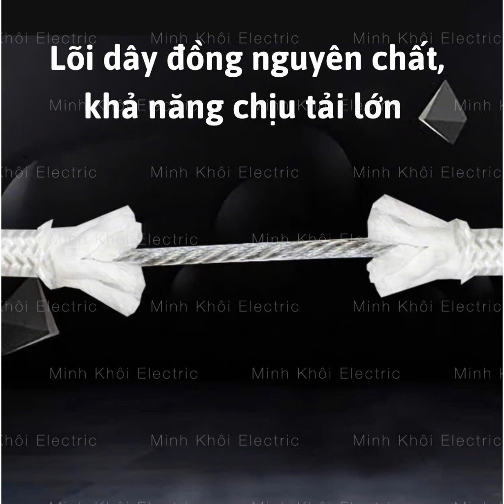 Dây bàn ủi Tiến Thành lõi đồng dài 2 mét 2000w,dây nguồn bàn ủi,dây bàn là,dây nguồn bàn là,dây điện nguồn bàn là
