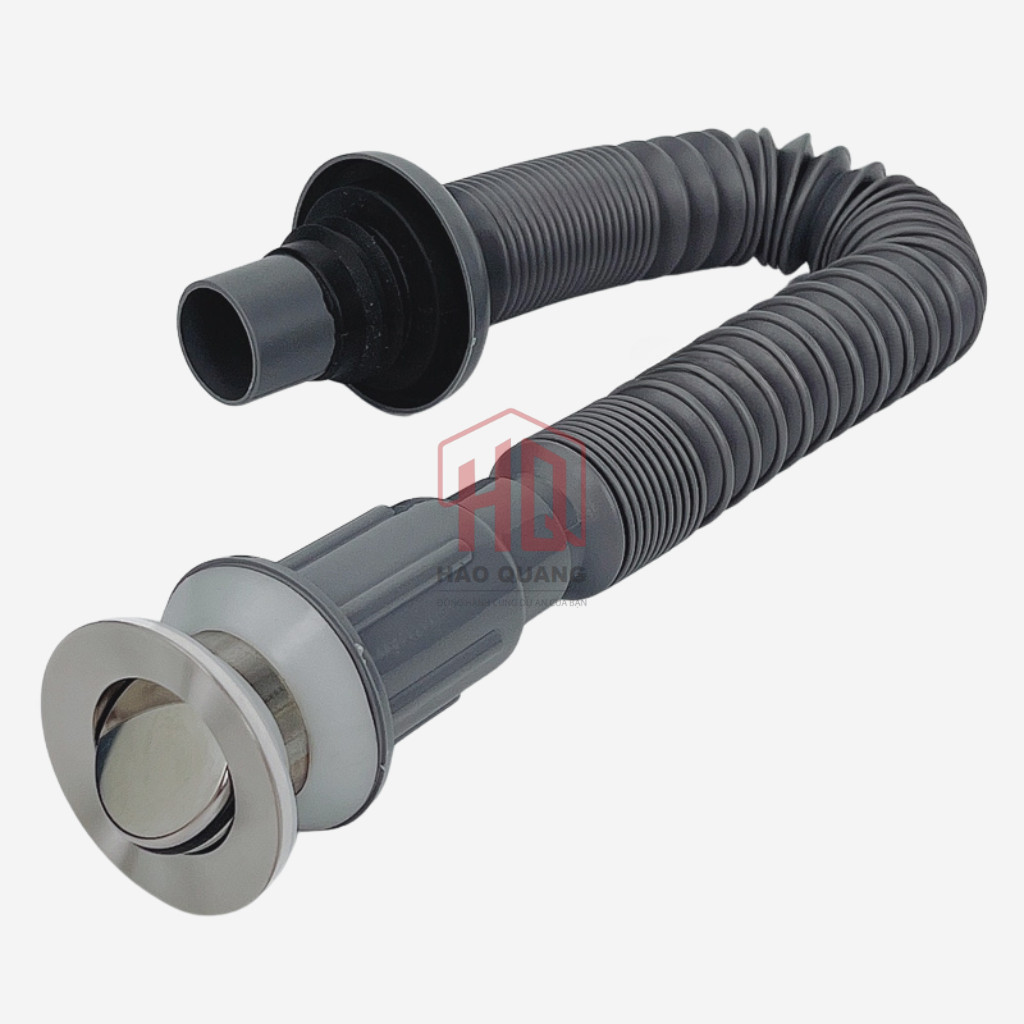 Ống Xả Lavabo Ruột Gà Co Giãn Chống Hôi, Chống Tắc - Lắp Đặt Nhanh