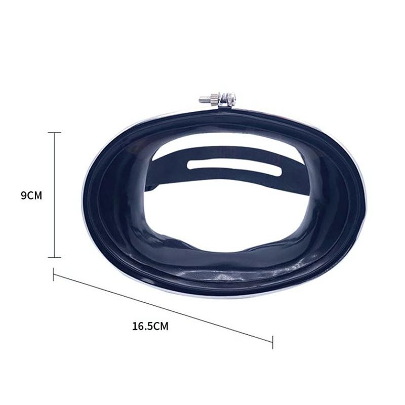 TMOY 1 Mặt nạ lặn dưới nước dành cho người lớn Silicone chống sương mù Kính lặn bơi câu cá nam nữ Kính bơi lội TCVN