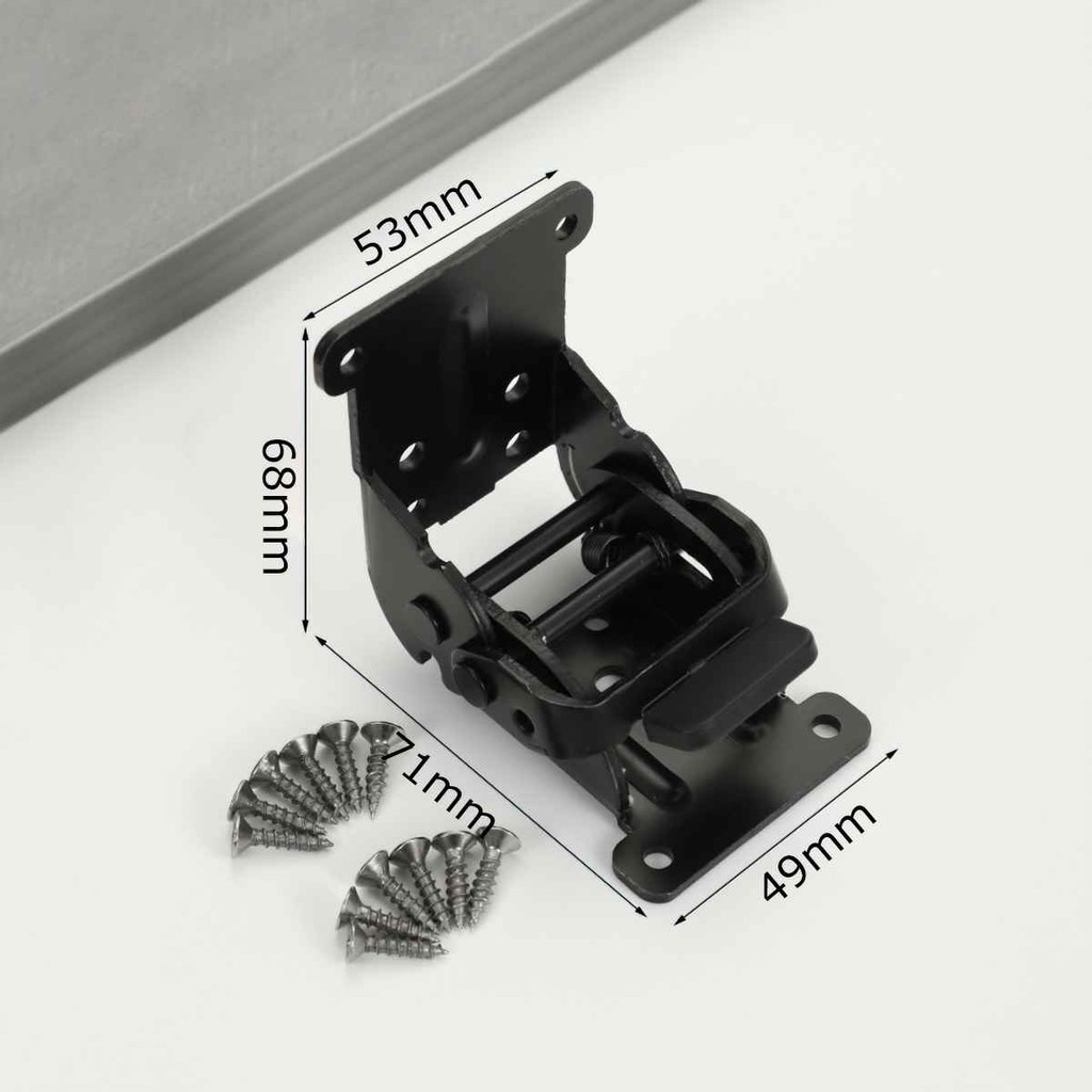 BẢN LỀ GẤP GỌN TỰ KHÓA 0-90-180 ĐỘ CHO BÀN GHẾ KỆ TỦ