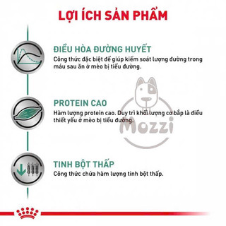 [1.5kg] Thức ăn hạt Royal Canin Diabetic cho mèo bị tiểu đường