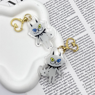 Thai Boy Band LYKN Lycan Lykyou Cosplay Keychain Unisex Kawaii Alloy Acrylic Pendant Keyring Key Chain Bag Acc